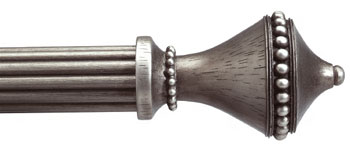 Custom Milana Antique Silver Custom 1 3/8