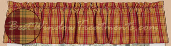 Highlands Plaid Valance