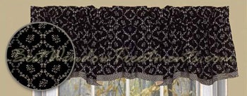 Midnight Garden Valance