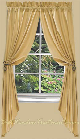 Homespun Curtain Panels