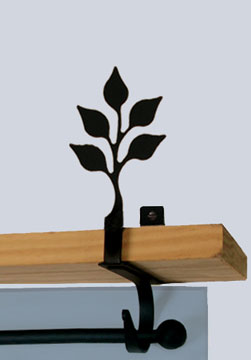 Leaf Curtain Shelf Bracket