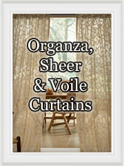 Sheer, Voile and Organza Curtains